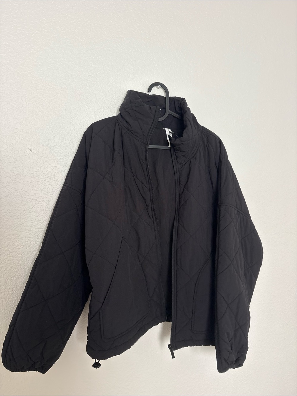 Zella Black Quilted Jacket